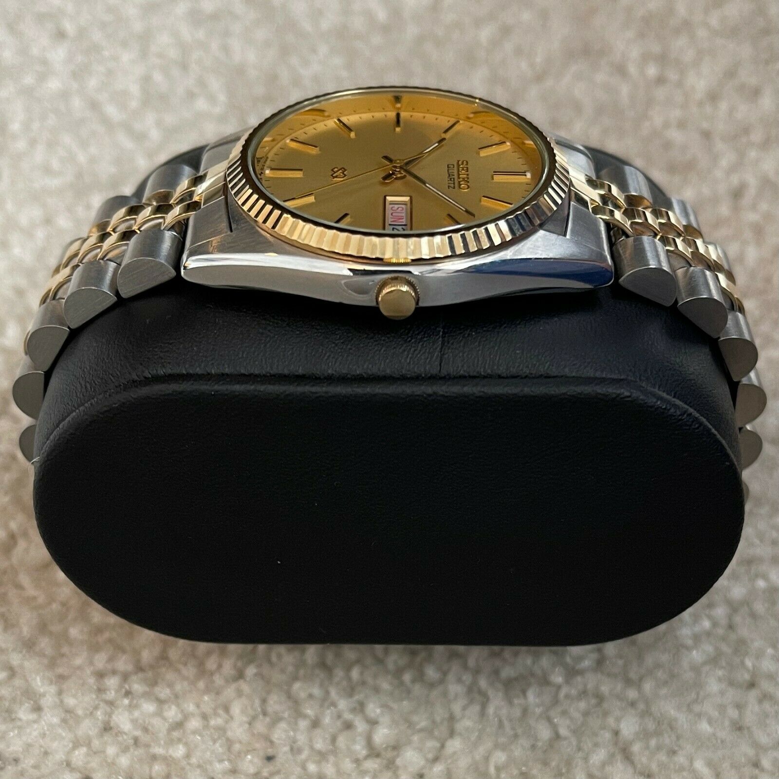 Vintage Seiko SQ 5Y23-8A60 Men's Day Date Birth Year