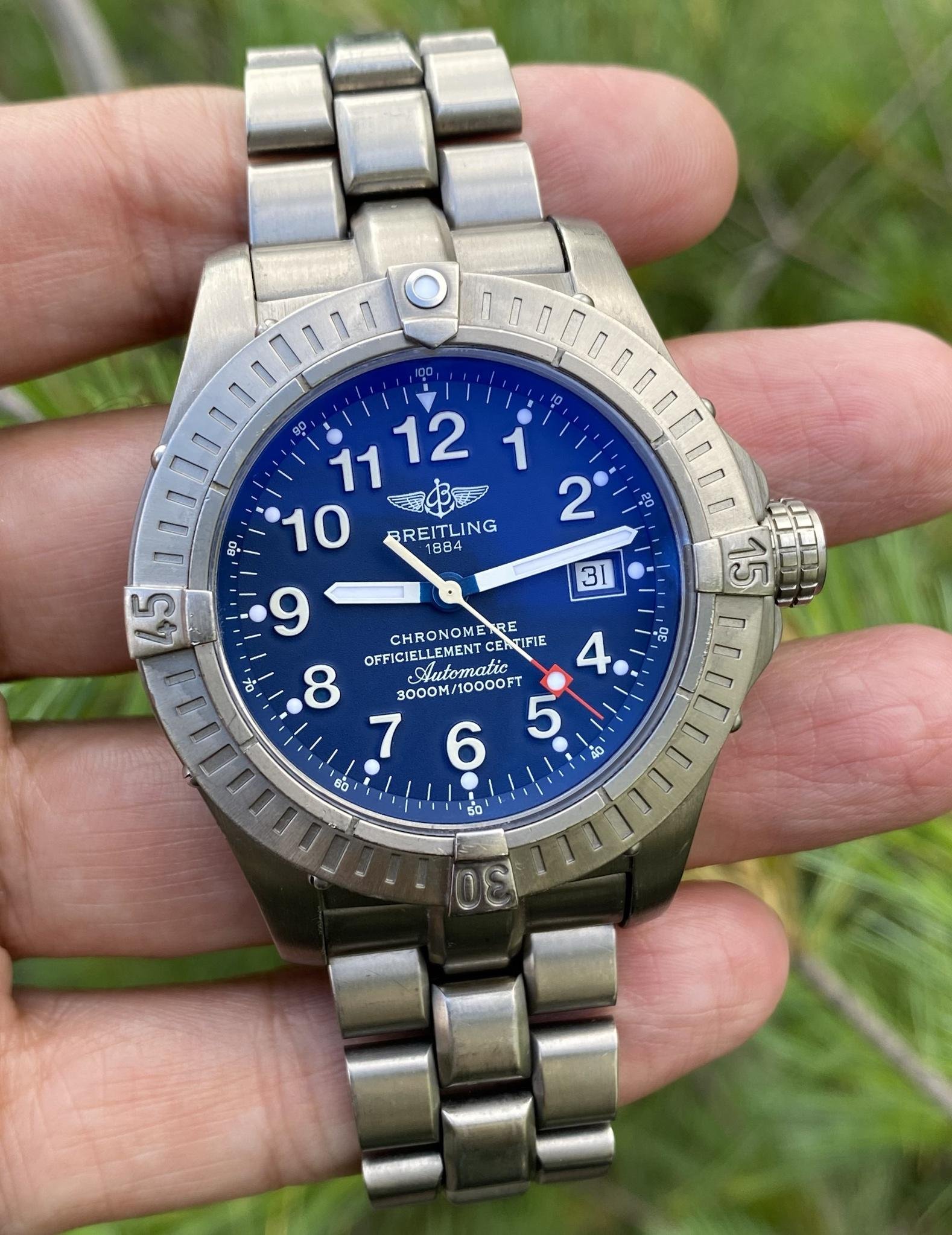 Breitling avenger seawolf titanium review best sale