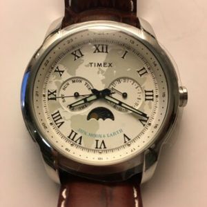 TIMEX TW2R56700 Day Date Night Day 44mm case Men's Watch | WatchCharts