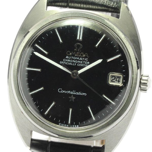 Good product [OMEGA] Omega Constellation Redundal Dial Chronometer Date ...