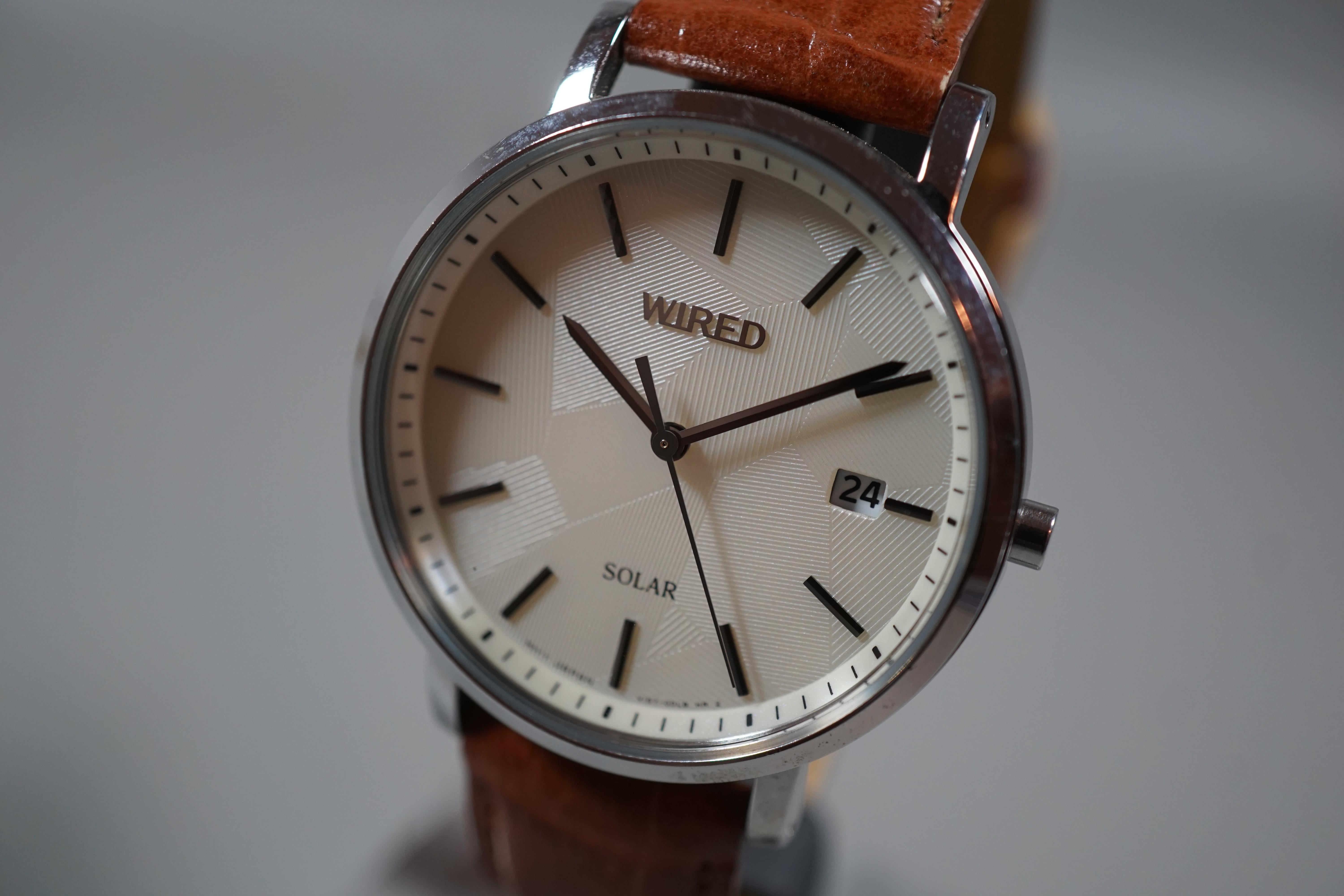 WTS] Seiko Wired AGAD092 V157 JDM Textured Dial Solar Quartz