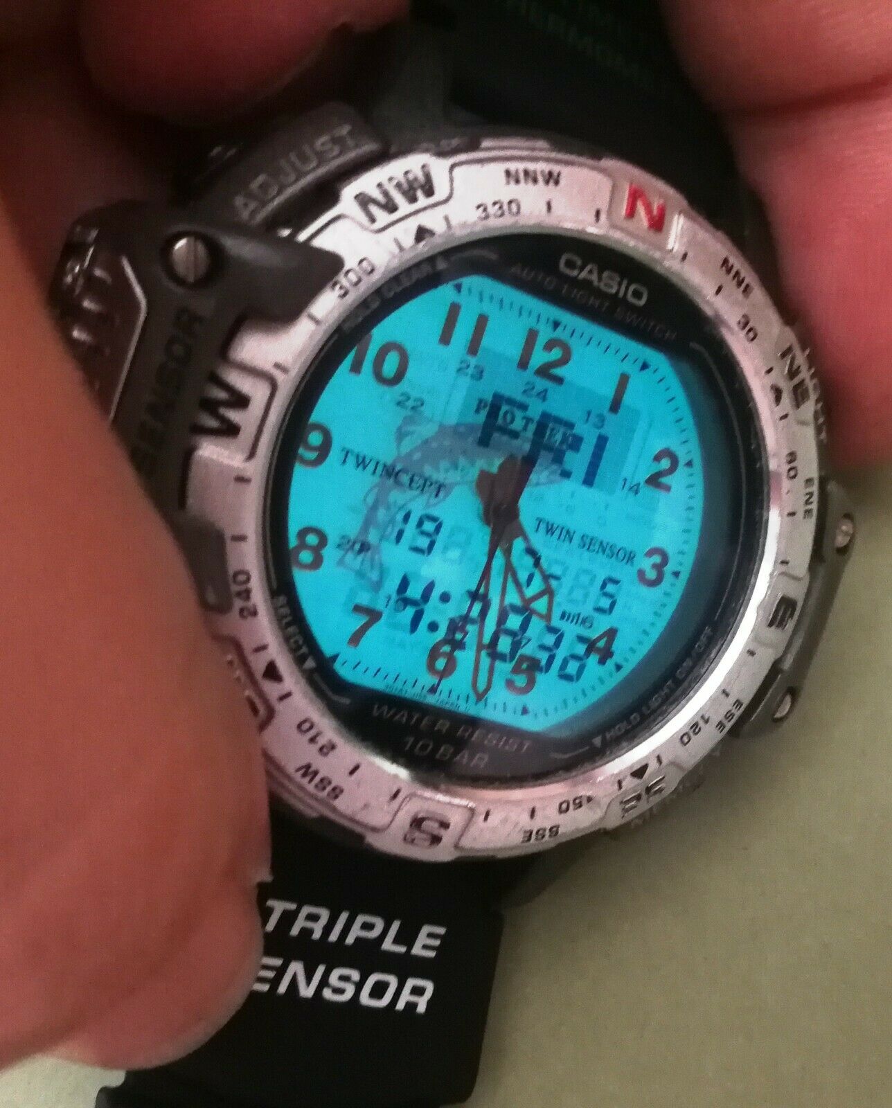 casio protrek fishing gear