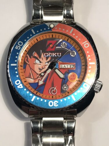 Pastele Goku Jiren Dragon Ball Super Watch Custom Unisex Black Quartz Watch  Premium Gift Box Watches