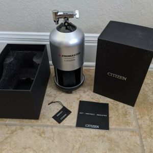 Citizen Promaster Dive Watch Scuba Tank Display Packaging  display picture 3