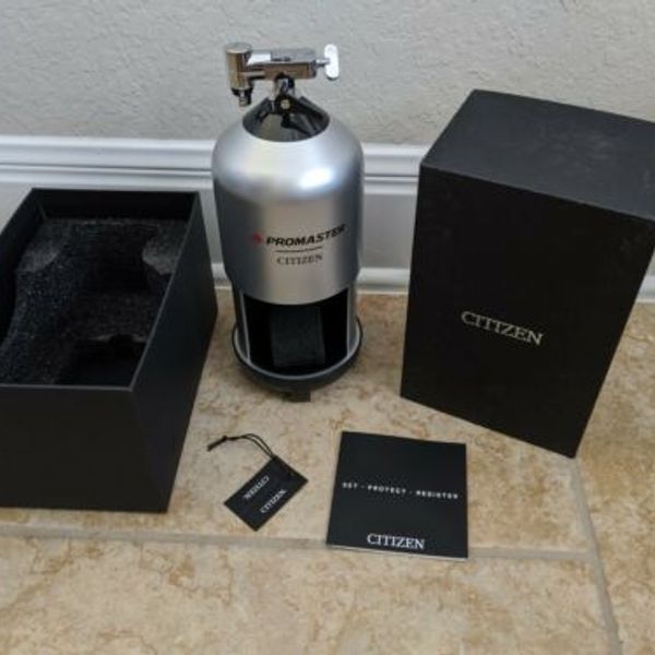【 CITIZE PROMASTER】ダイバー ボックス Citizen Promaster Watch Box Hard Case Black - Holds Two