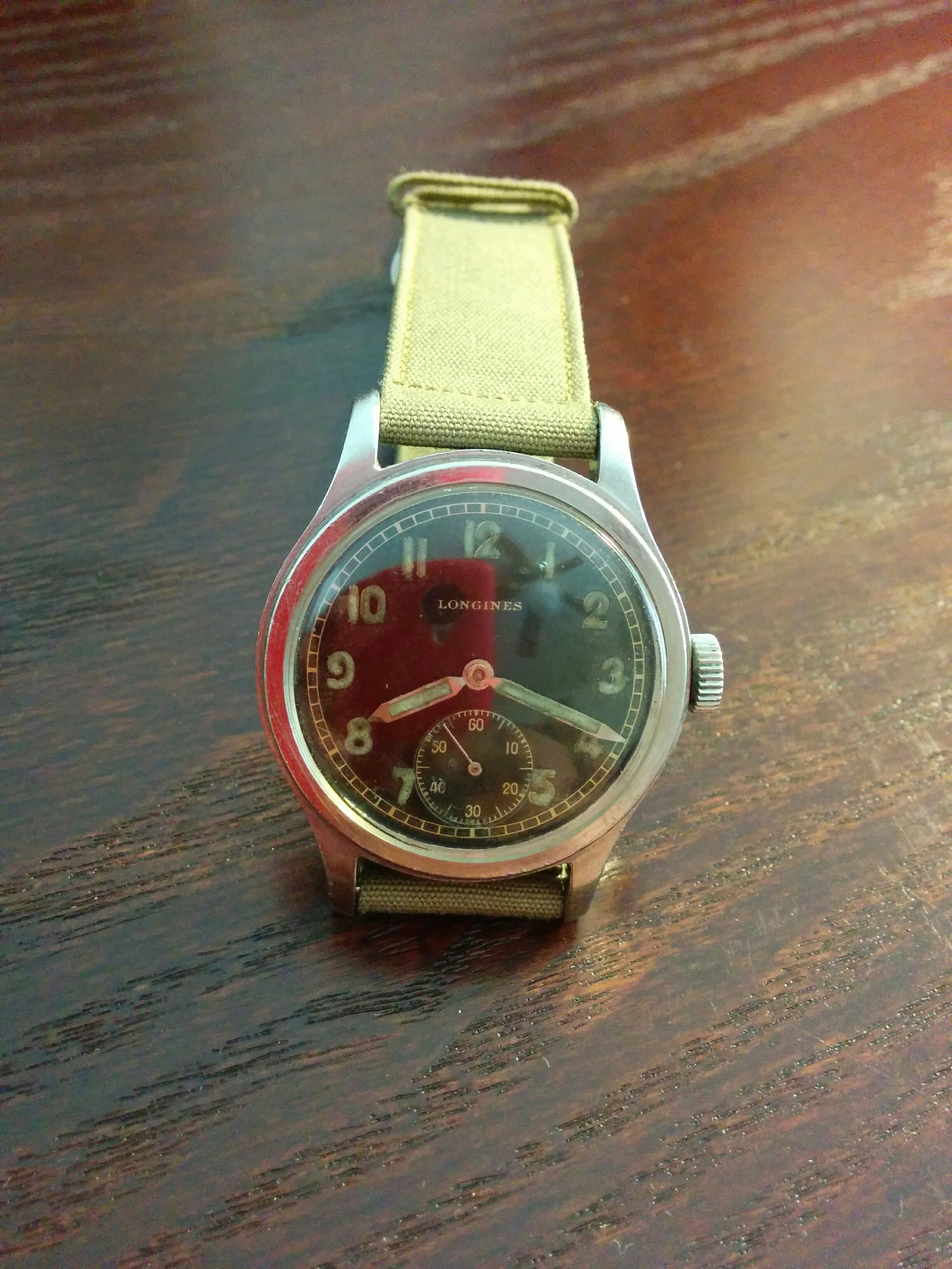 German ww2 military LONGINES DH watch. WatchCharts Marketplace