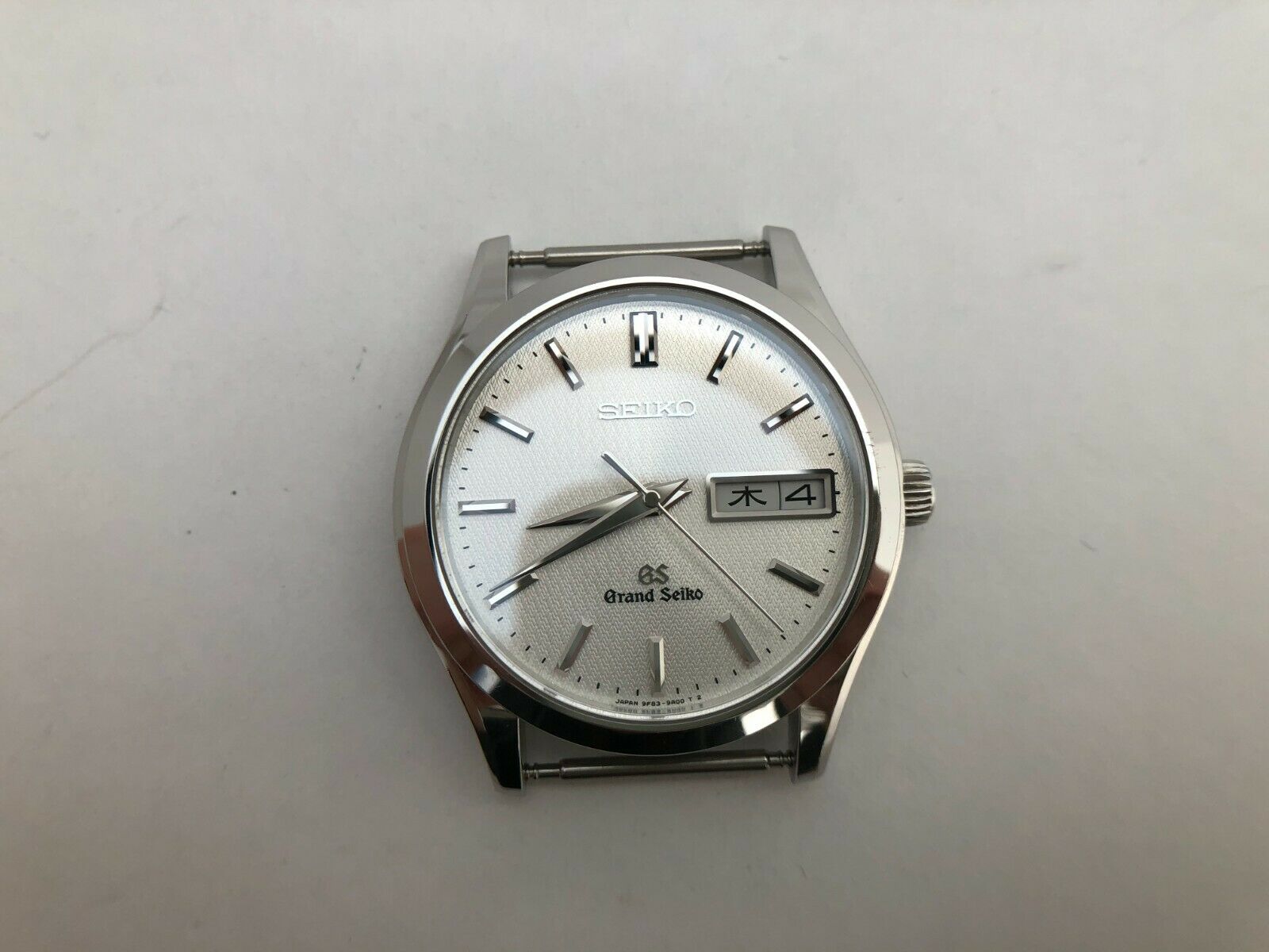 w683] GRAND SEIKO GS 9F83-9A00 SBGT001 Quartz New battery Day date