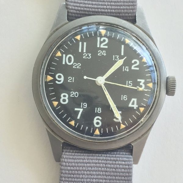 SOLD 1969 Benrus DTU 2 A/P US Army Field Watch Vietnam Era + NATO ...