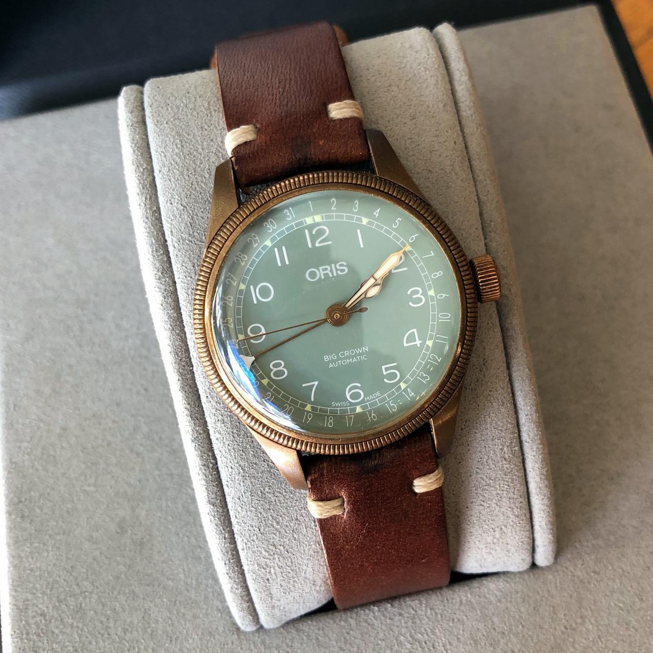 oris pointer date 36mm