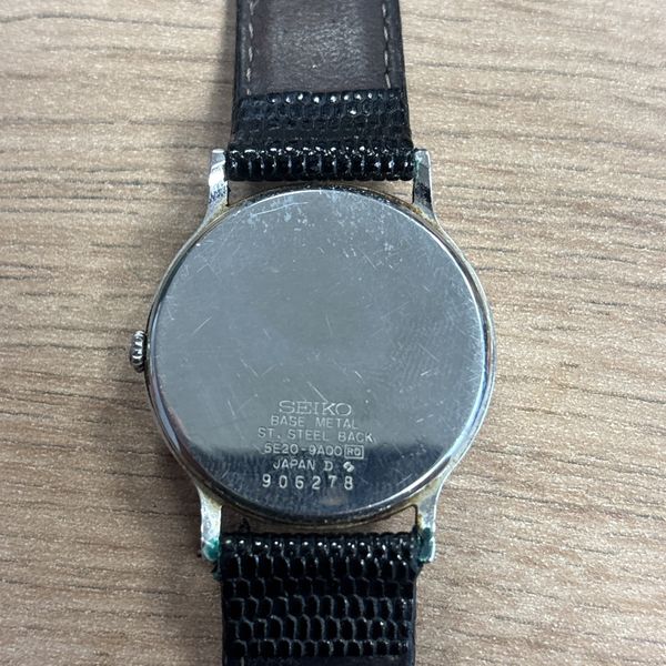 Montre Seiko Quartz Incomplète - Pour Pièces Détachées Ou Réparation - Occasion