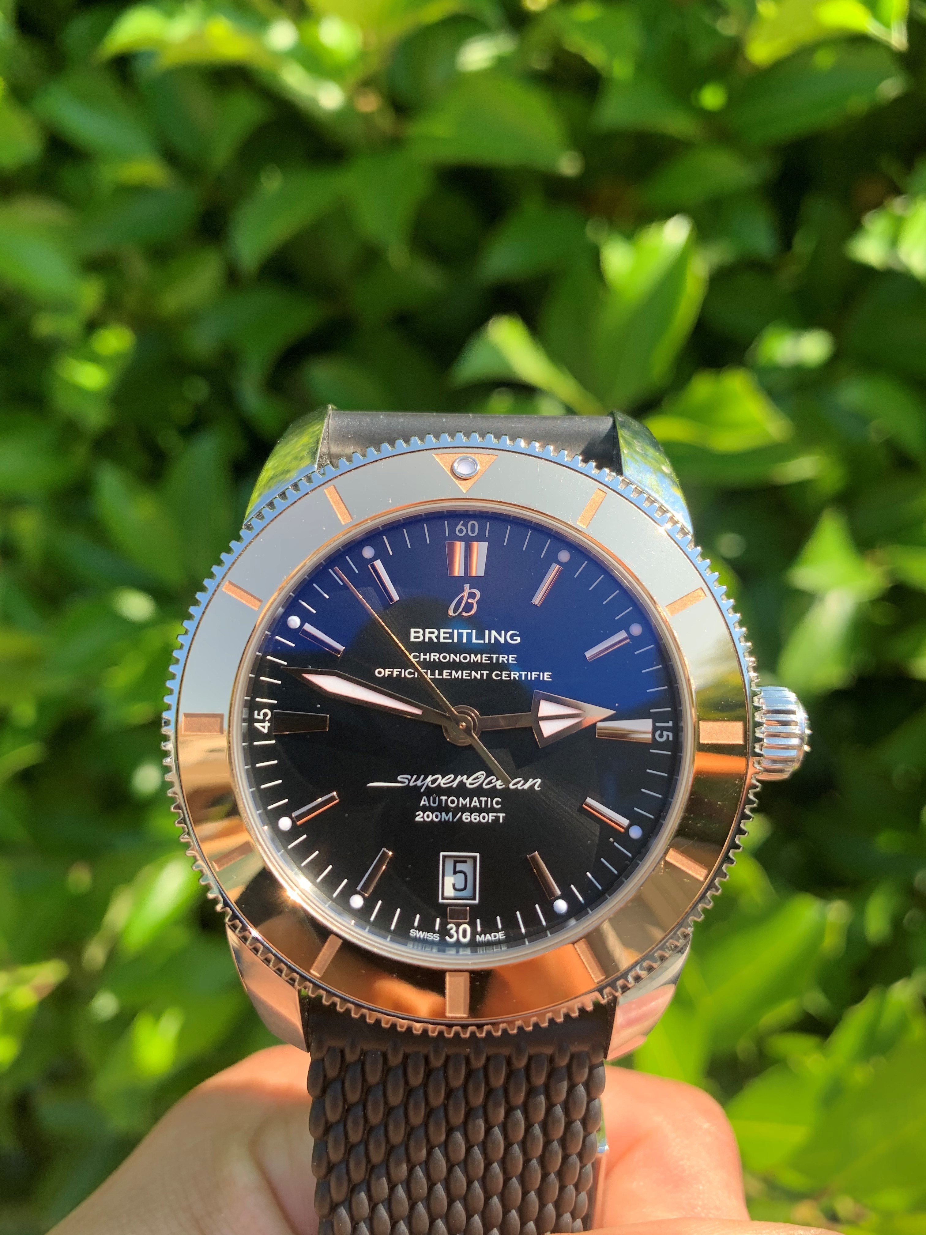 5 700 USD FS Breitling Superocean Heritage II 46 Rose Gold