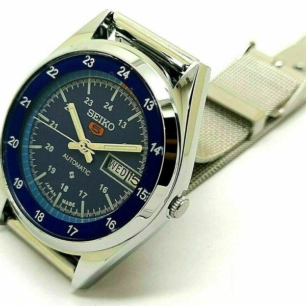 Seiko 5 Automatic Vintage Watch – Refurbished | Japan Original | Iconic Men’s Timepiece