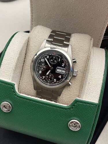 Hamilton Khaki Field Automatic Chronograph Auto Chrono Men s watch 38mm. WatchCharts Marketplace