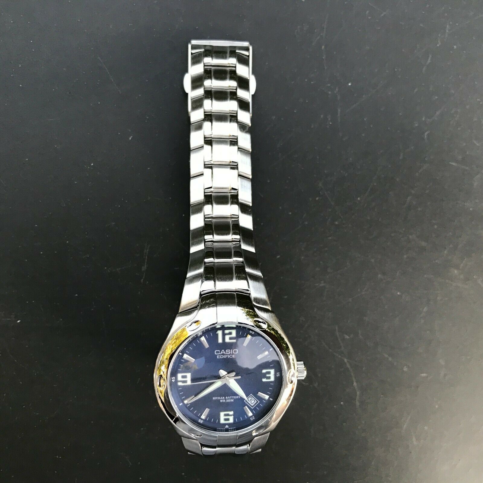 Ef 106d Casio Edifice 10 Year Battery Wr100m Casio Edifice Quartz