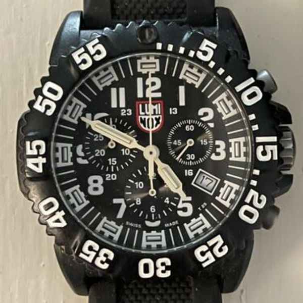 Luminox Series 3080 Colormark Chronograph Quartz 200m Watch w/ Box