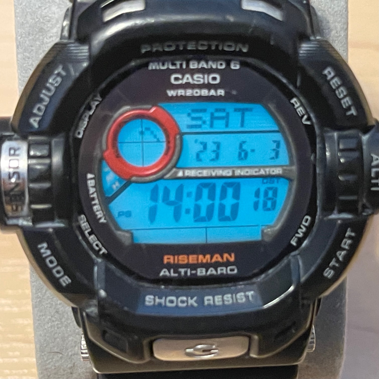 WTS] Casio G-Shock GW-9200J-1 Riseman Tough Solar Atomic Multiband
