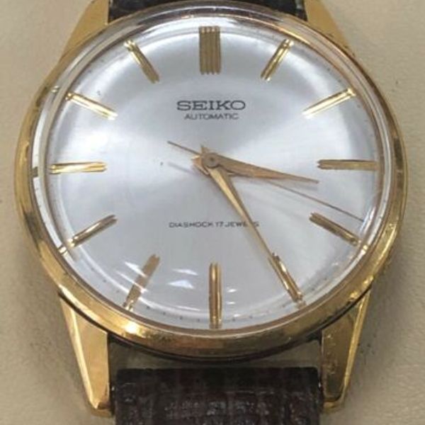 Vintage Seiko Sportsmatic 6601-1990 AUTOMATIC 18K EGP Rare Watch (July  1965) | WatchCharts
