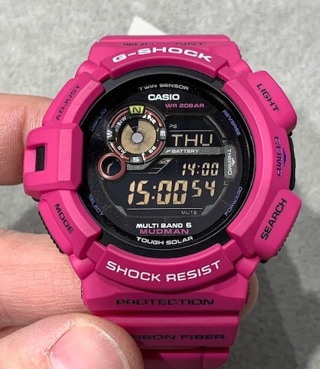 Casio G-Shock GW-9300SR Mudman Men In Sunrise Purple | WatchCharts