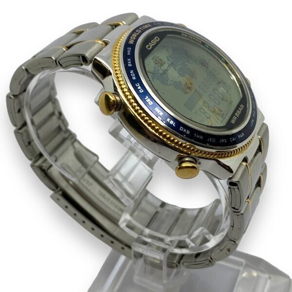 rare vintage CASIO ABX-610 TWINCEPT ana-digi watch world time dual made in  Japan | WatchCharts Marketplace