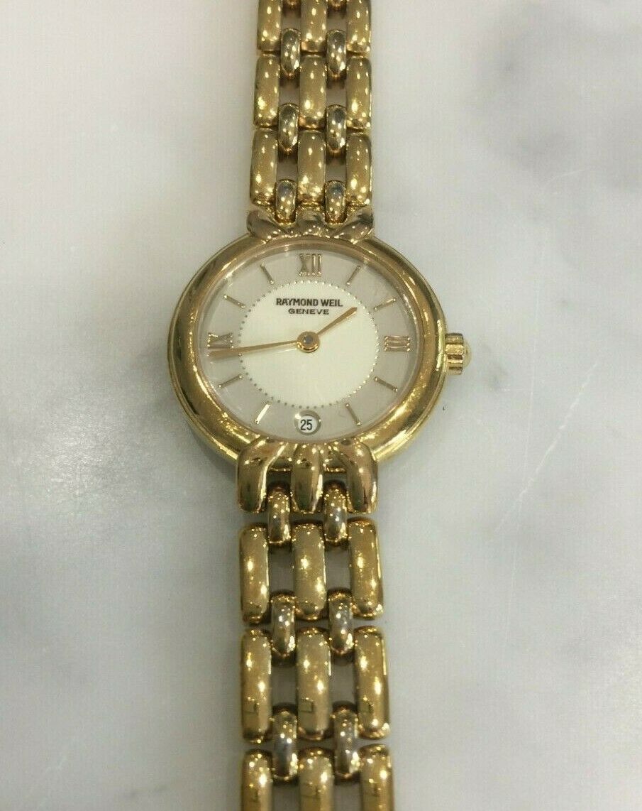 Ladies Raymond Weil Vintage Gold Plated Watch 9938 | WatchCharts