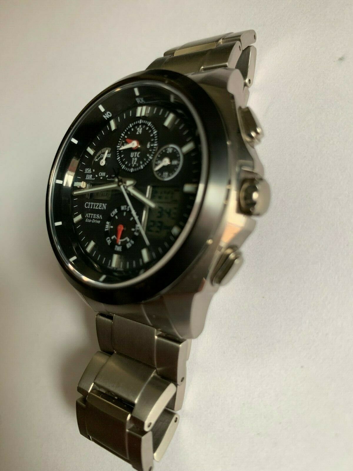 Citizen Attesa ATV53-3023 Eco-Drive Titanium Watch | WatchCharts