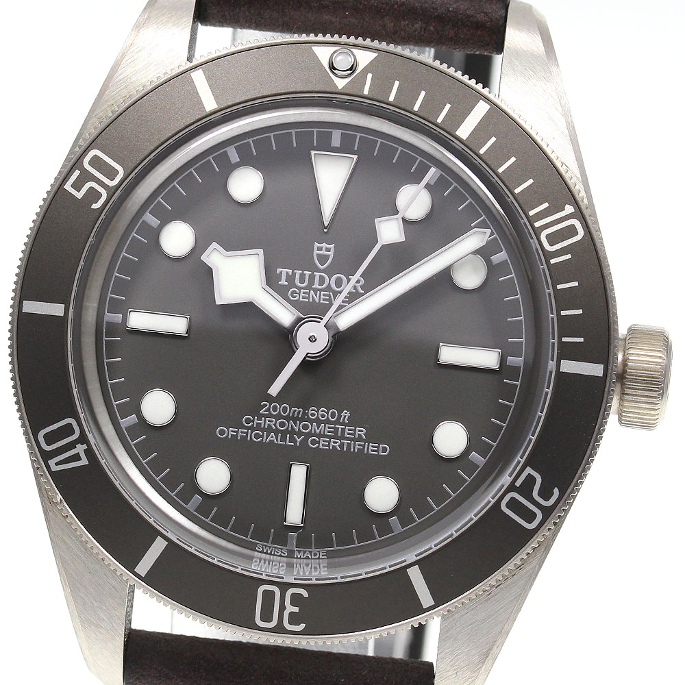 ☆Good product ★With box and warranty card [TUDOR] Tudor Black Bay Fifty ...