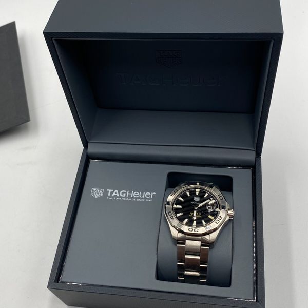 TAG Heuer Aquaracer Automatic 43mm Stainless Steel Luxury Mens Watch ...
