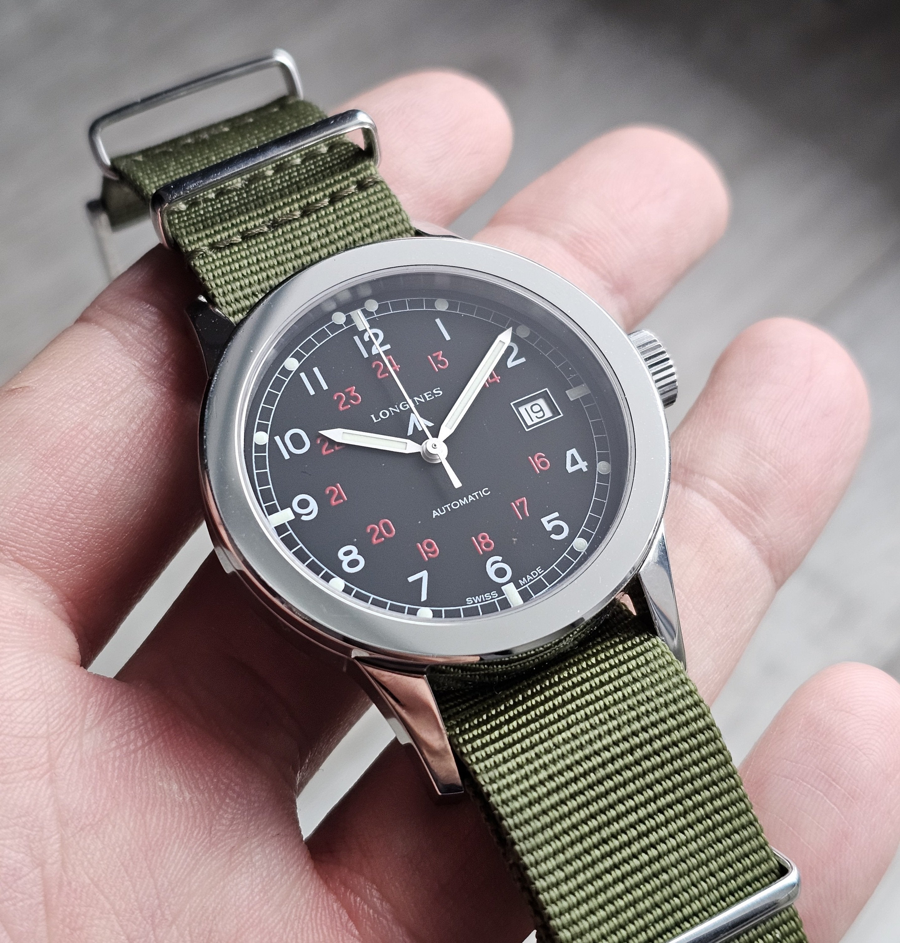 Longines Heritage Military COSD based in EU WatchCharts