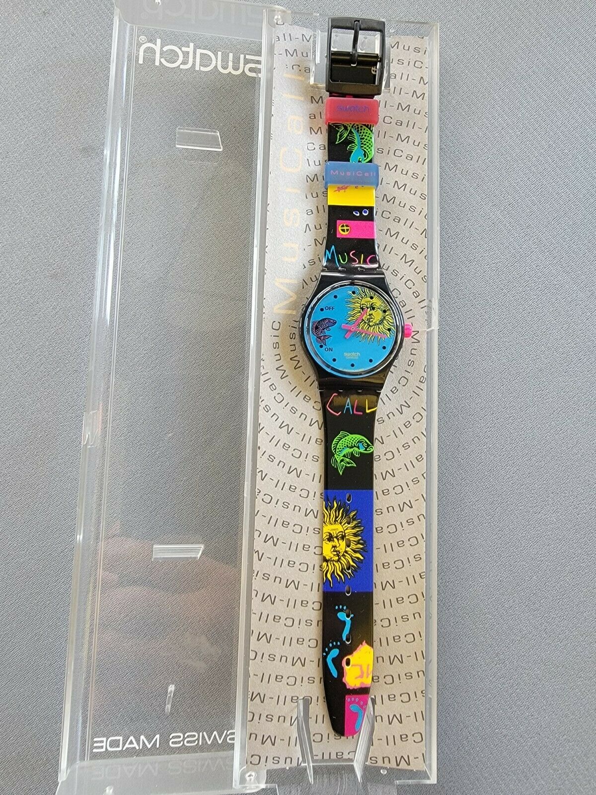 Swatch 'Europe in Concert' SLB101 Musicall alarm. Jean Michel Jarre melody  | WatchCharts