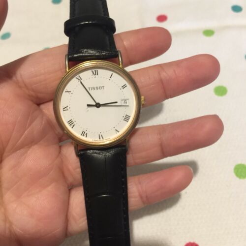 Tissot Swiss Made Mens Quartz Watch With Date Sapphire Crystal