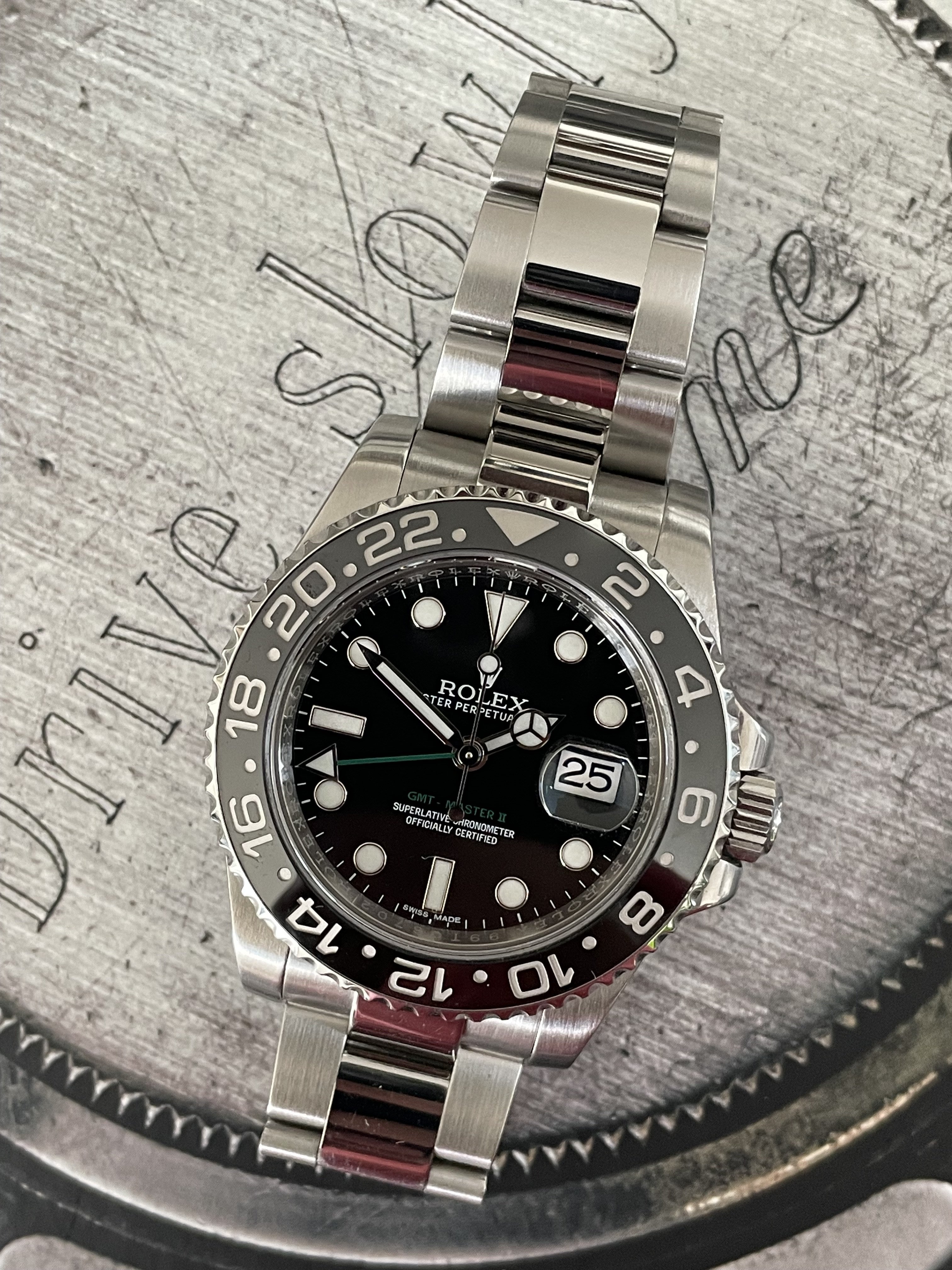 Rolex gmt ii outlet 116710ln