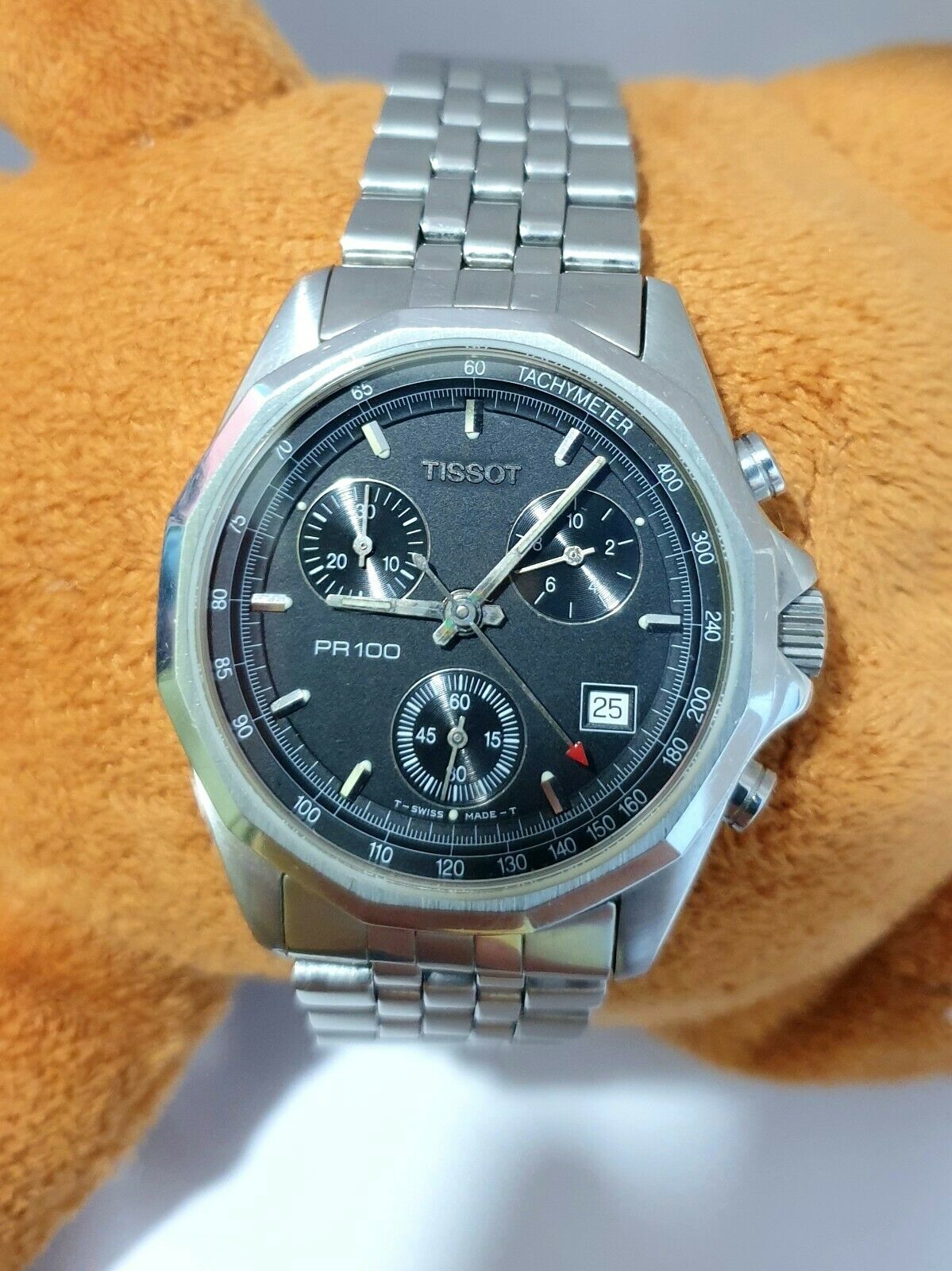 TISSOT PR100 CHRONOGRAPH QUARTZ REF P372 472 1 MEN S