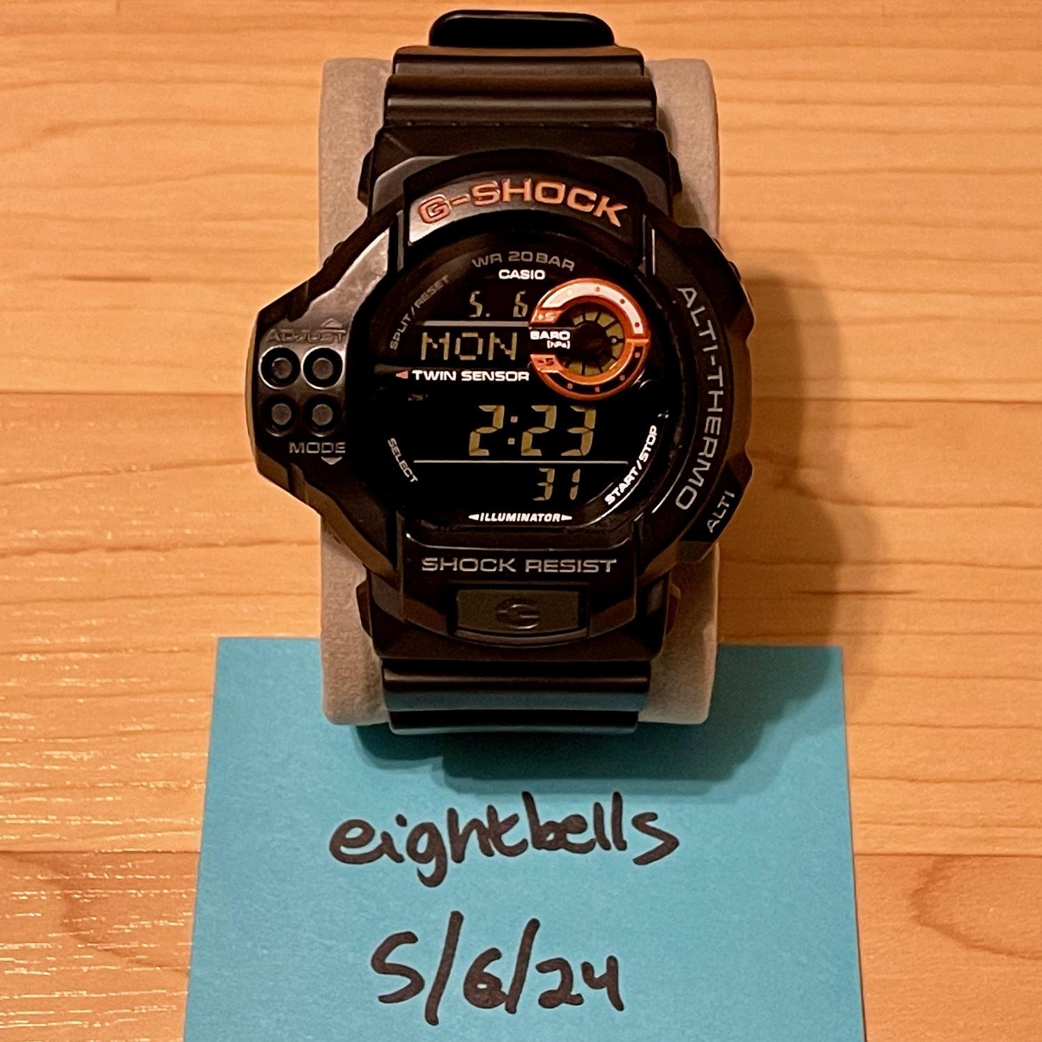 WTS] Casio G-Shock GDF-100-1B Altimeter Barometer Thermometer 