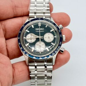 1982 Seiko Sports 100 H557-5099 Quartz Alarm Chronograph Vintage