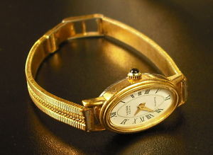 Montre Bracelet Yema Paris Plaqué Or - Pour Pièces/réparation (anses Et Tige)
