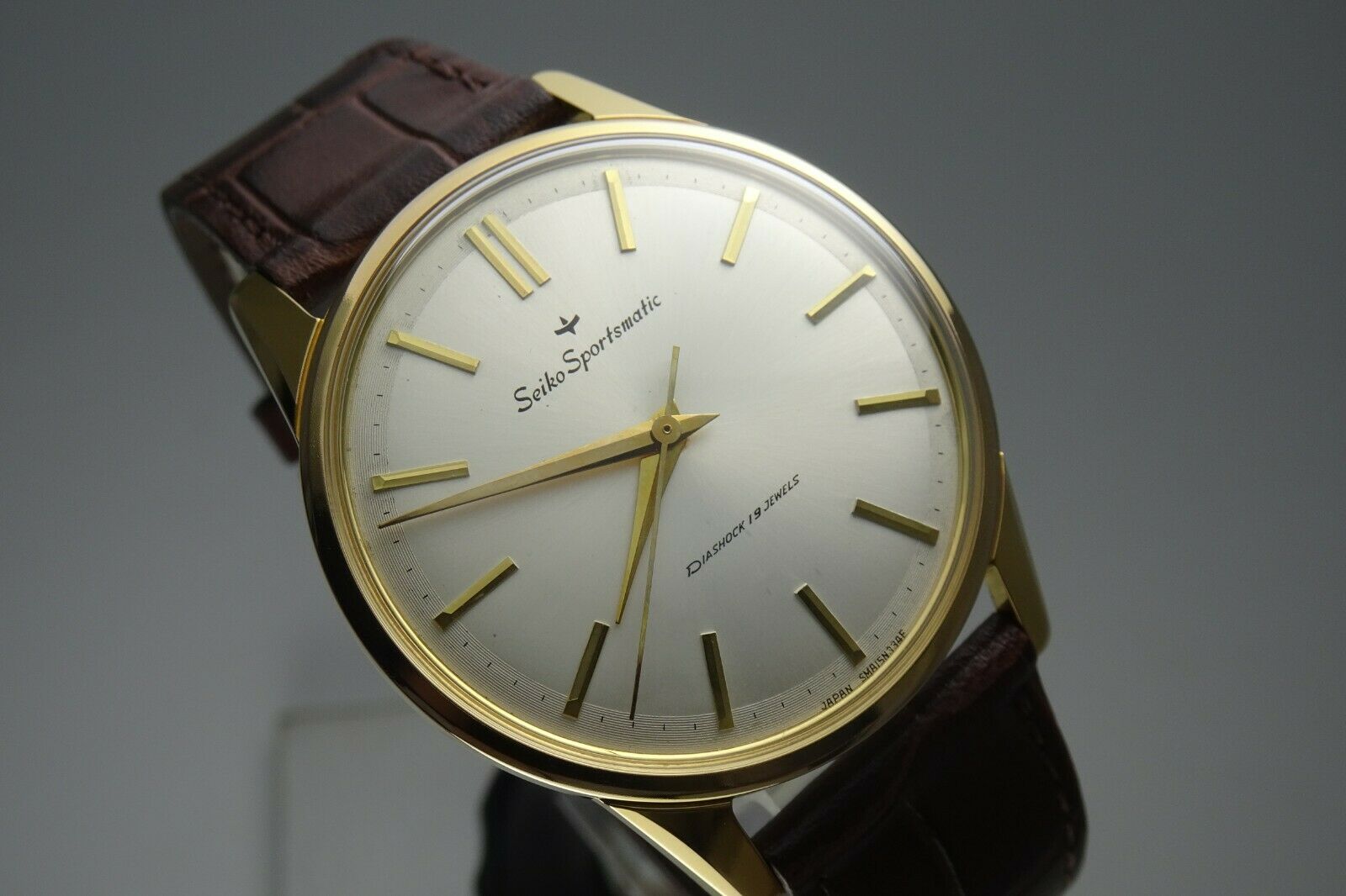 Vintage 1963 JAPAN SEIKO SPORTSMATIC 15035D 19Jewels Automatic