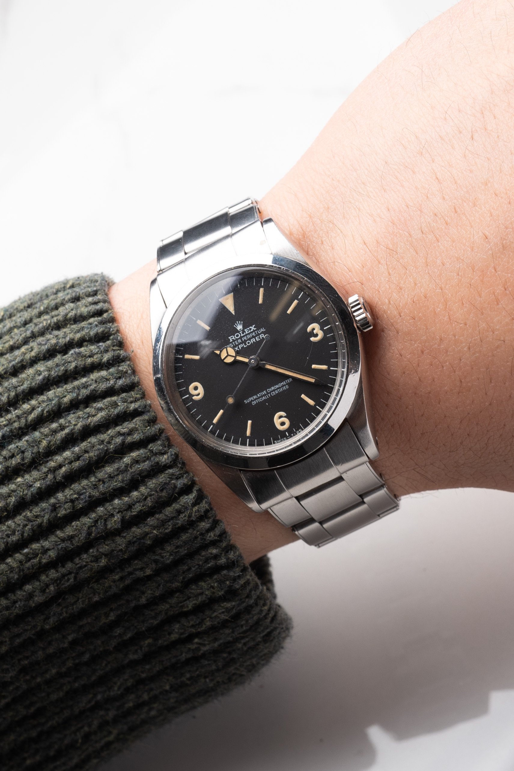 FS 1967 Rolex Explorer 1016 with Box Papers and Service Papers