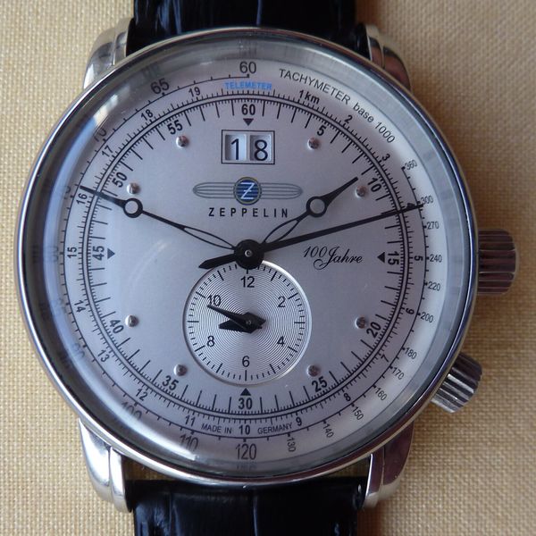 Zeppelin Dual Time GMT, 7640-1, 100th Anniversary, Big Date ...