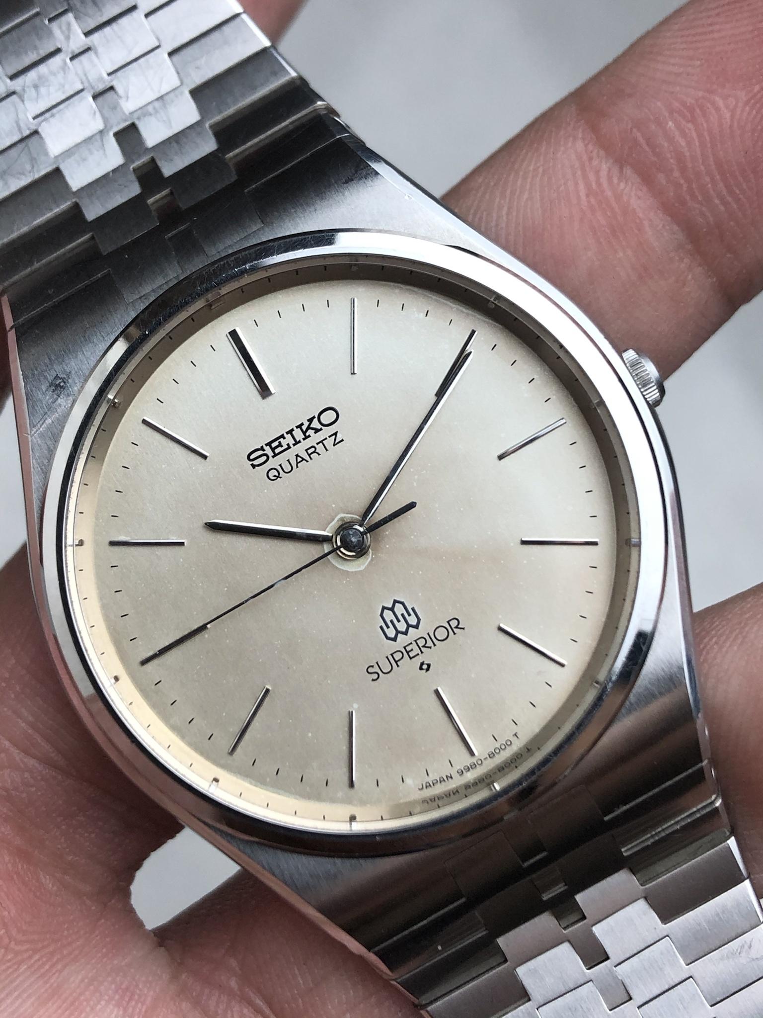WTS] Seiko Superior 9980-8000 HAQ Patina dial | WatchCharts
