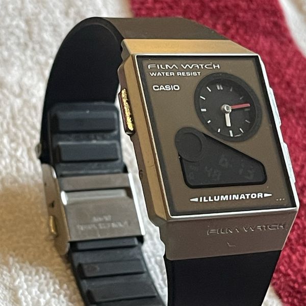 Casio FS-03 Retro Film Watch Black | WatchCharts Marketplace
