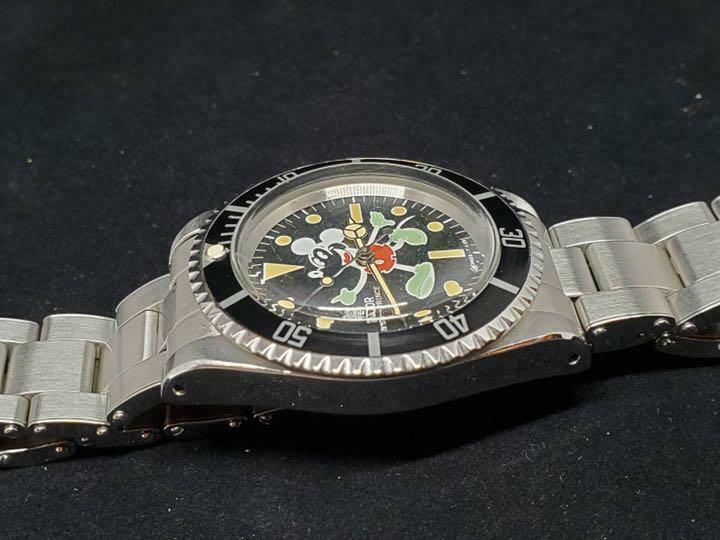 AUTH TUDOR WATCH SUBMARINER REF.7016/0 AUTOMATIC CASE 39MM MICKEY