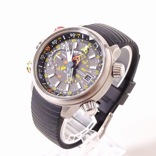 Used] CITIZEN PRO MASTER ECO-Drive Altichron Date J280-T019773