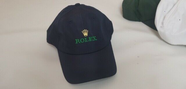 Rolex 100 Microfiber Baseball Cap Hat Adjustable Strap Blue