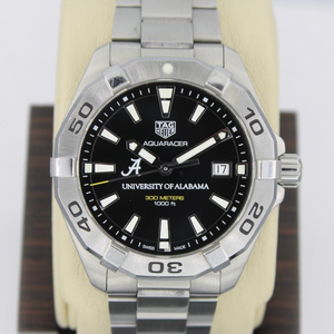 Tag Heuer WBD1110.BA0928 Black Aquaracer Mens Watch University