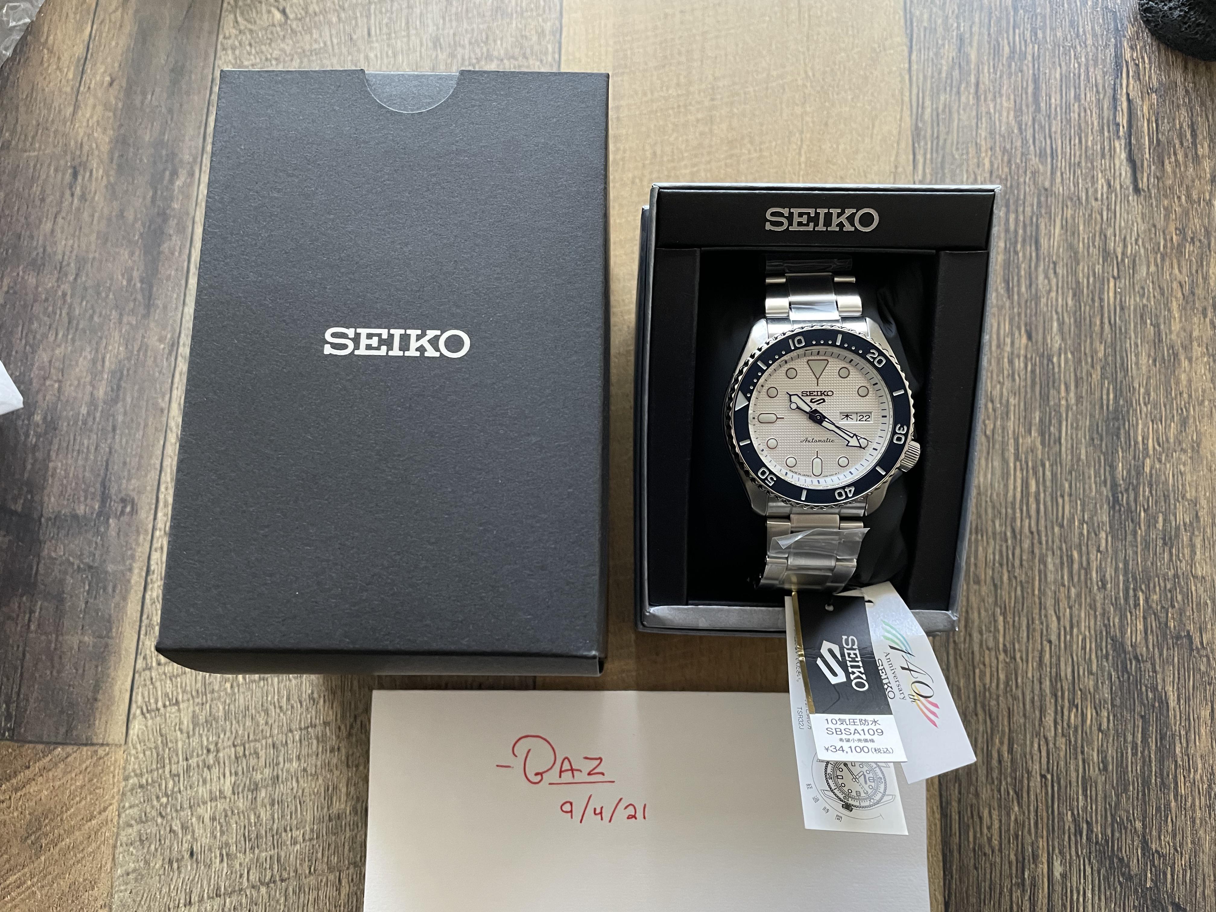 WTS] Seiko SRPG47 140th Anniversary Japanese Version - Brand New - $310  shipped OBO | WatchCharts