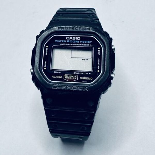 Vintage Casio G-Shock DW5600 691 Screw Back Keanu Reeves 
