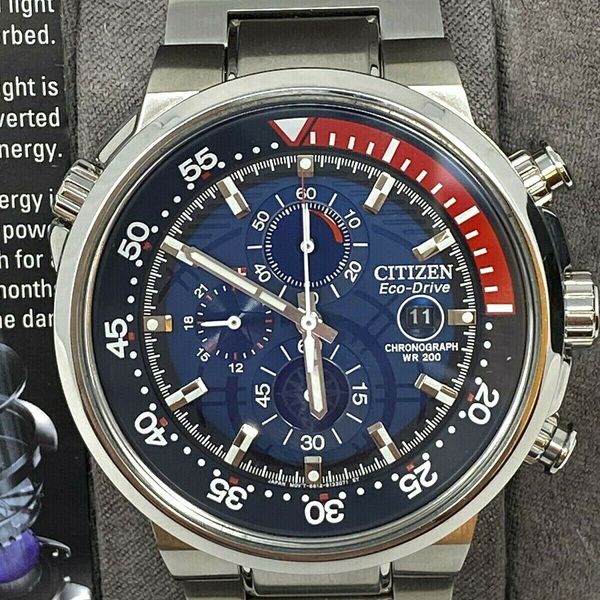 Citizen Eco-Drive CA0440-51L Endeavor Stainless Steel Mens Chronograph Watch  | WatchCharts