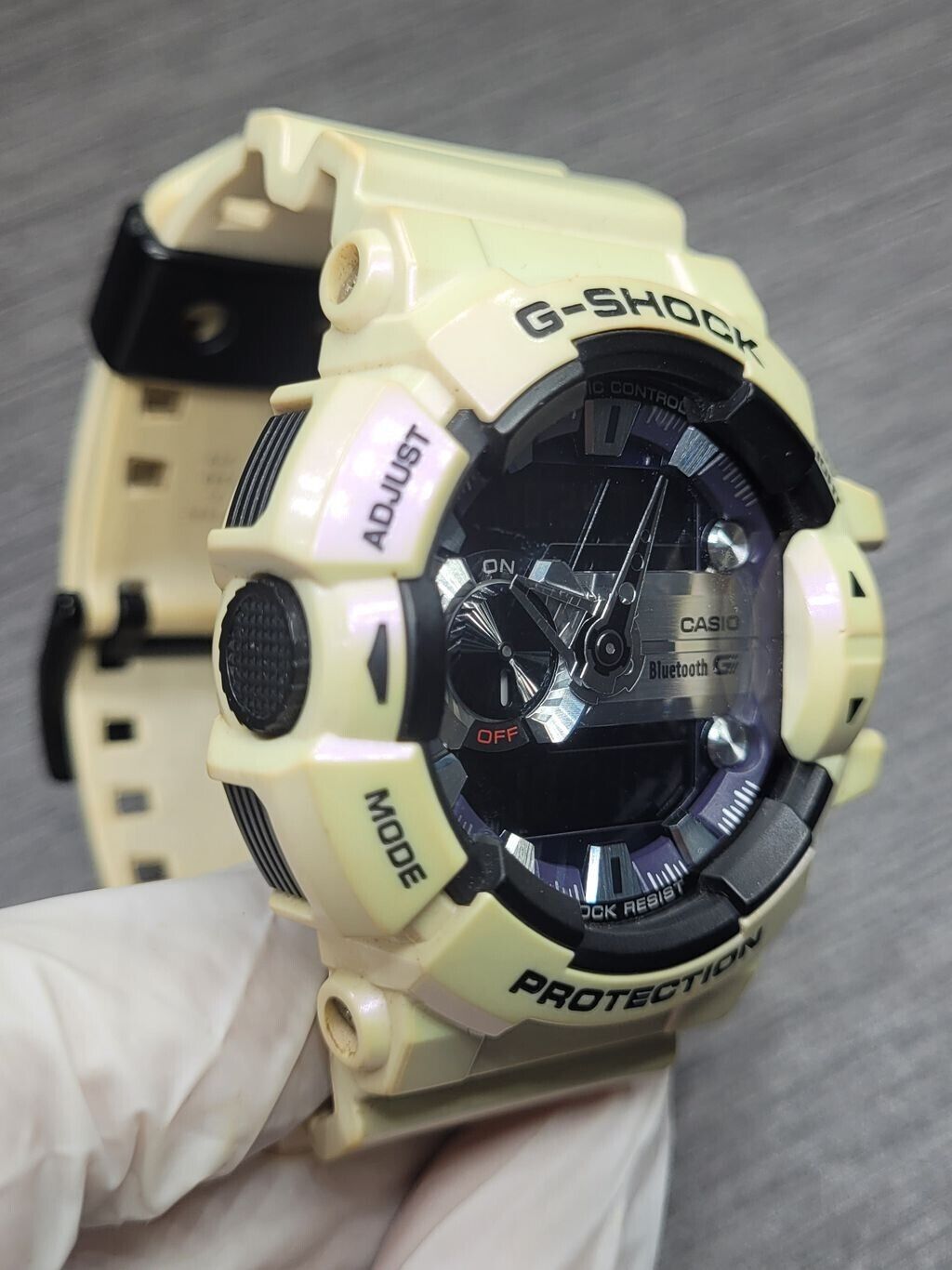 G shock gba 400 white best sale