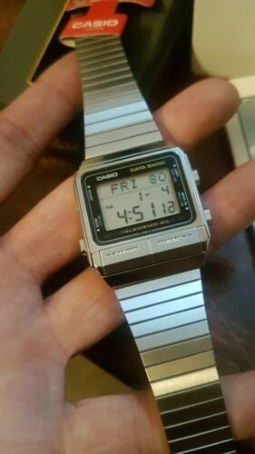 NOS Vintage Casio digital watch.vintage casio DB-510 Telememo 50