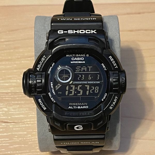 [WTS] Casio G-Shock GW-9200BWJ-1 Garish Black Riseman Tough Solar ...